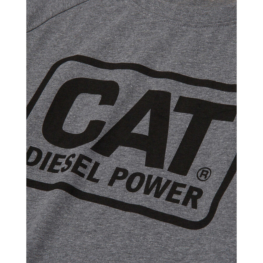 męska koszulka z długim rękawem cat diesel power