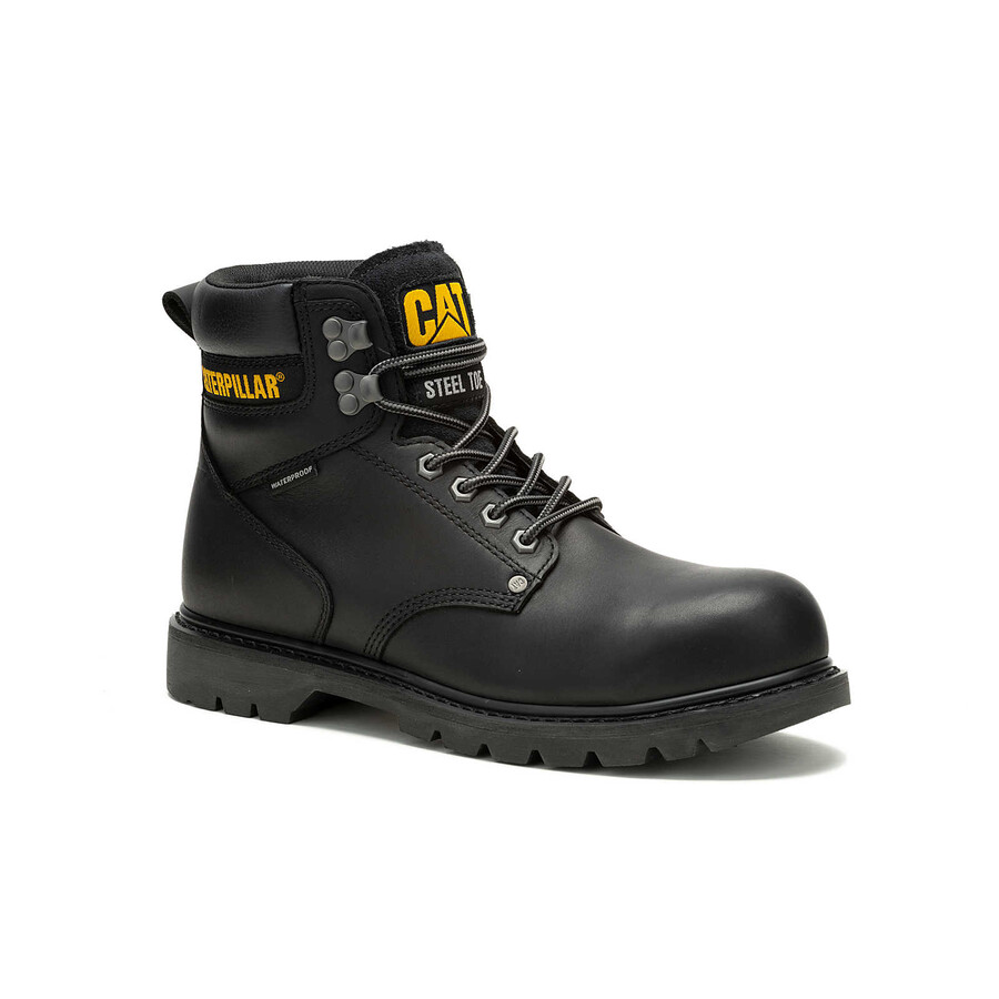 wodoodporne buty robocze męskie second shift z metalowym noskiem