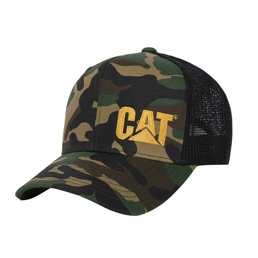 czapka typu trucker z logo cat